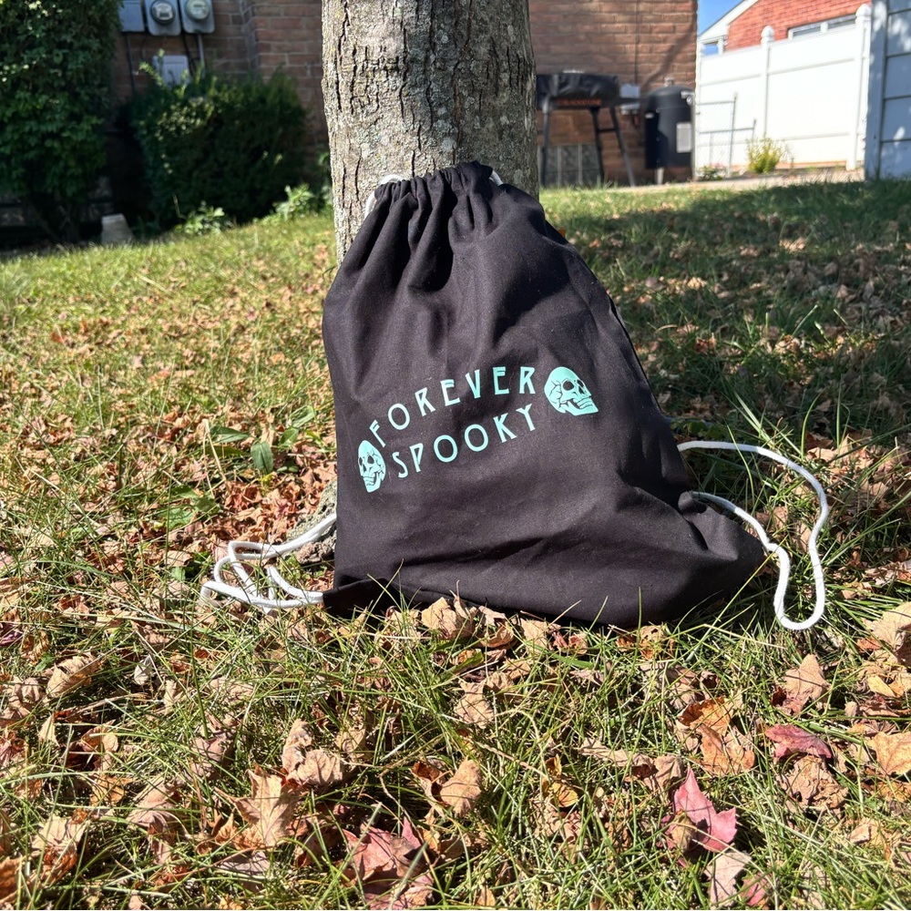 Forever Spooky Drawstring Cinch Bag